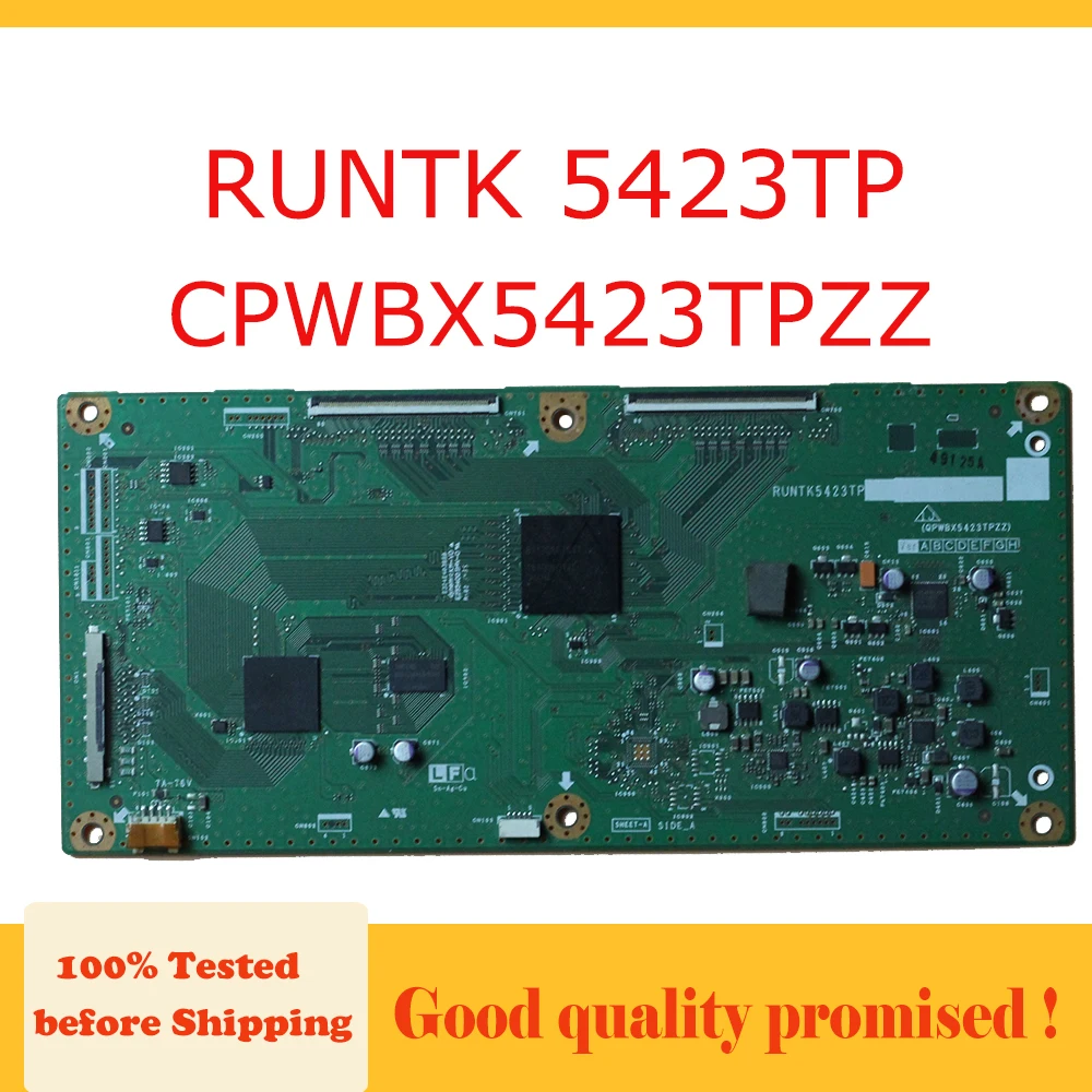 T con плата RUNTK5423TP CPWBX5423TPZZ модель 5423TP оригинальный продукт Teste Placa ТВ логическая