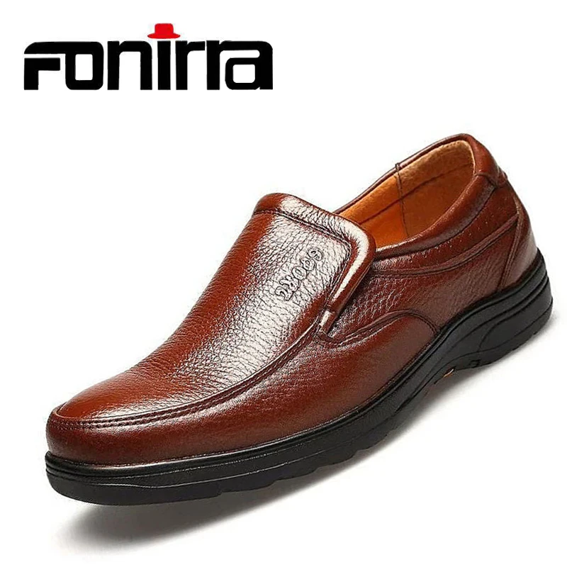 FONIRRA коллекция 2019 года классические комфортные мужские лоферы повседневная