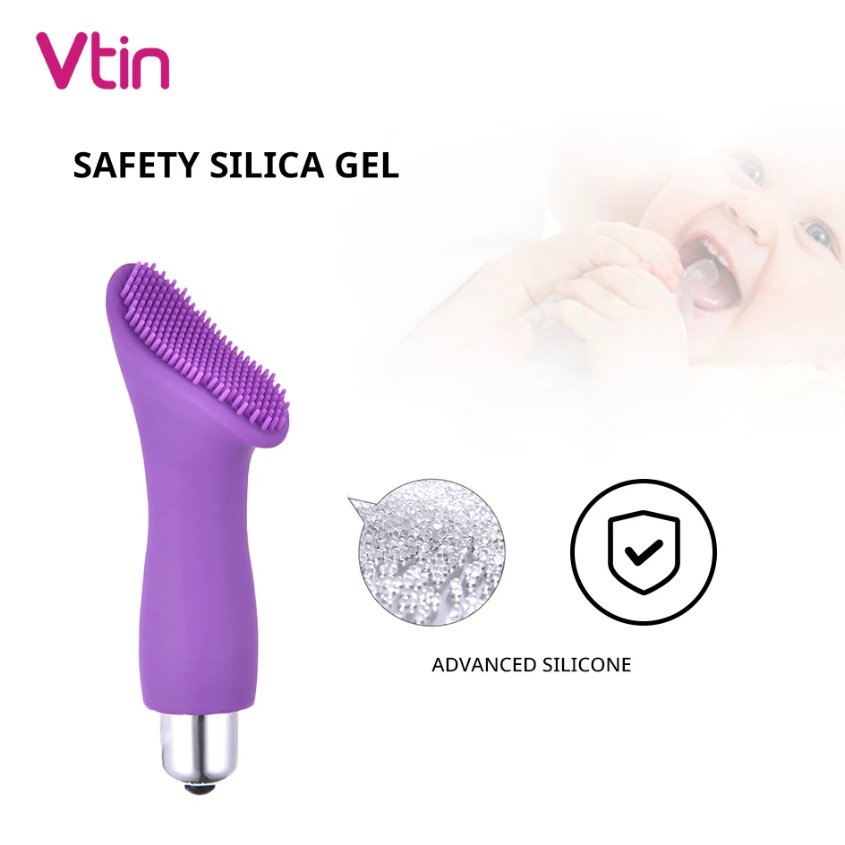 Палец присоски вибратор для женщин водонепроницаемый Вагина Стимулятор клитора