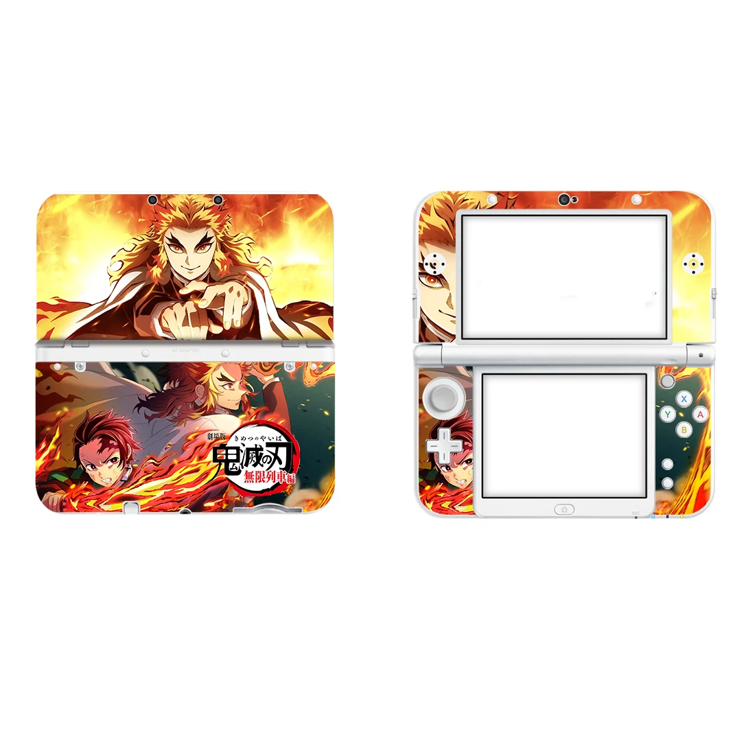 Demon Slayer Full Cover Decal Skin Sticker for NEW 3DS XL Skins Stickers for NEW 3DS LL Vinyl Protector Skin Sticker