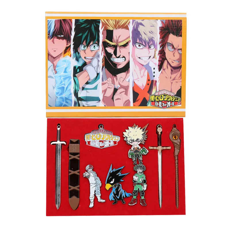 10 шт./компл. мой герой Косплей Аксессуары шото Тодороки haku Bakugou Katsuki тени стильная