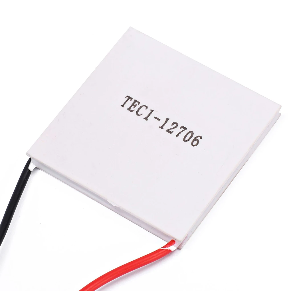 TEC1-12706 12V 60W Heatsink Thermoelectric Cooler Cooling Peltier Plate Module With Insulation Cotton Washer