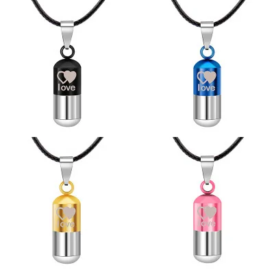 Стильная пара стиль Любовь Подвеска со словами ожерелье ювелирные изделия
