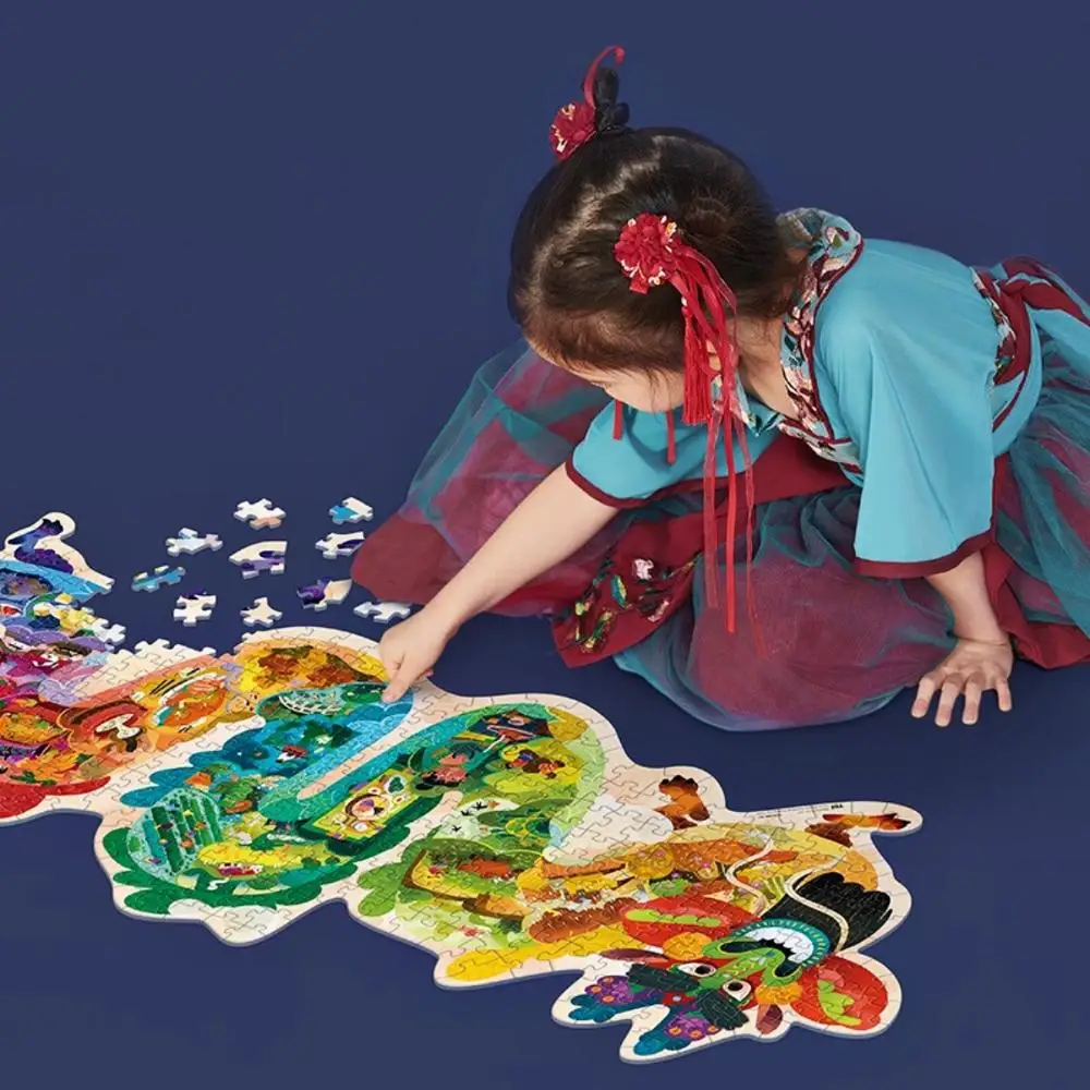 Интеллектуальная Детская игрушка в китайском стиле художественный пазл