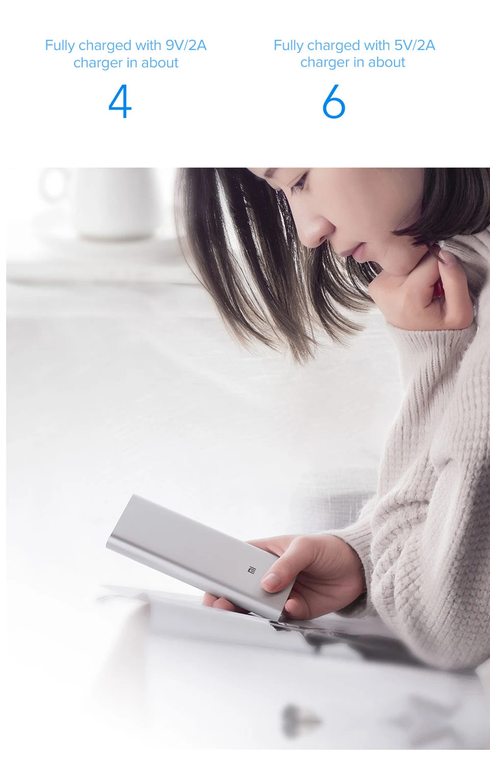Аккумулятор Xiaomi Mi Power Bank 3 10000 PLM13ZM Fast Charge Version Недорогой внешний аккумулятор с быстрой зарядкой