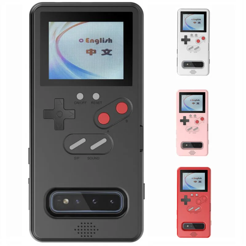 Чехол для телефона Caseboy 3D Gameboy Samsung S10 полноцветный дисплей с 36 видеоиграми чехол