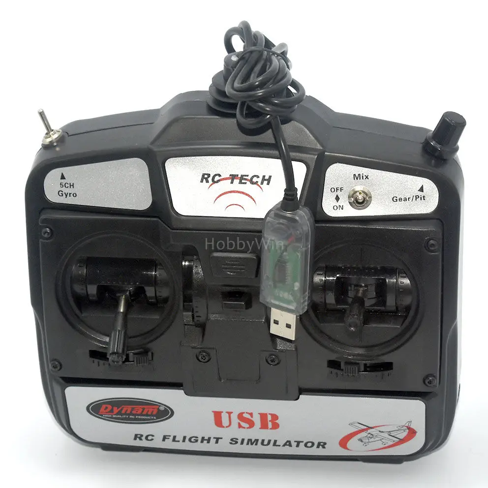 Dynam 6 канальный переходной usb кабель RC авиамодельного симулятора (6CH модель