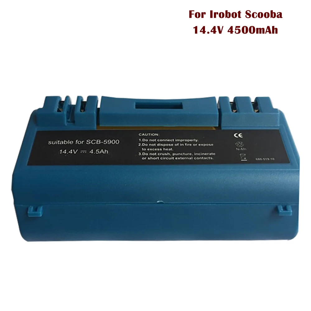 Перезаряжаемый Ni-MH аккумулятор для пылесосов iRobot Scooba 14 4 4500 330 340 590 5900 5910 5999 6000 |
