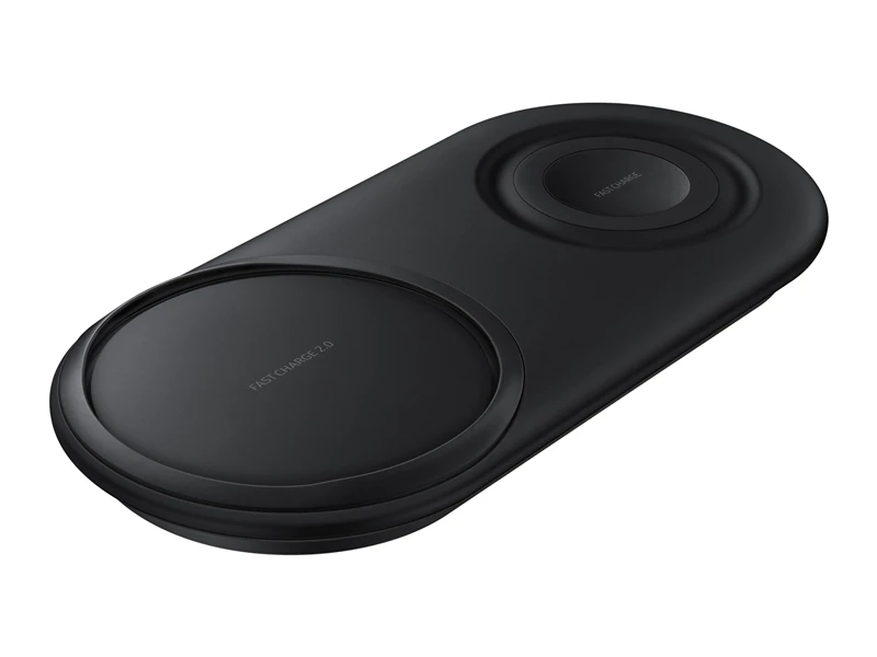 original samsung wireless charger double fast charge pad for samsung galaxy s20s10s9s8note10smart watch active 2 ep p5200 free global shipping