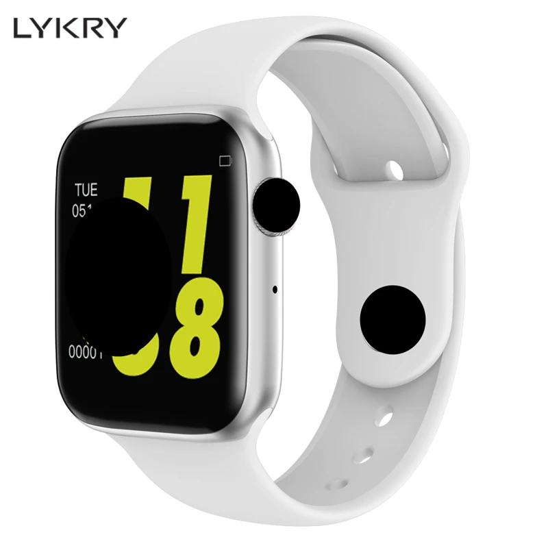 LYKRY IWO 8 lite Смарт-часы W34 для мужчин и женщин 44 мм 1,54 дюймов ЭКГ монитор сердечного ритма спортивный трекер SmartWatch для Apple