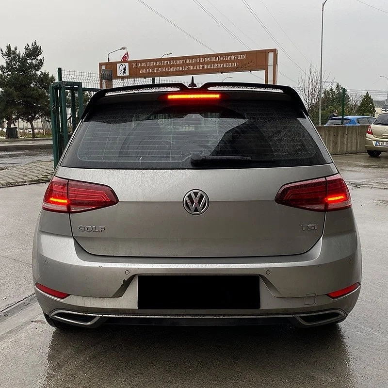 VW. Гольф Mk7 7 5 2012 2019 потолочный Spoileri ABS Пластик окрашенные или