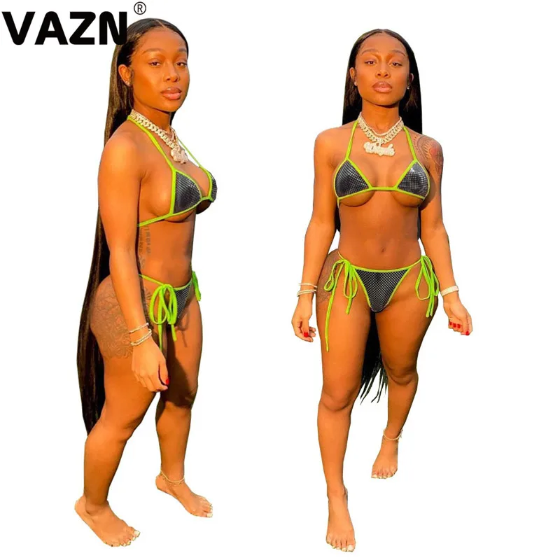 Лето 2020 Новое поступление пляжный Открытый Сексуальный паритет VAZN модный бикини