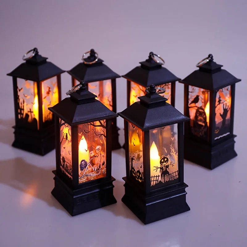 Декоративные светодиодные свечи на Хэллоуин светильник па винтажный замок