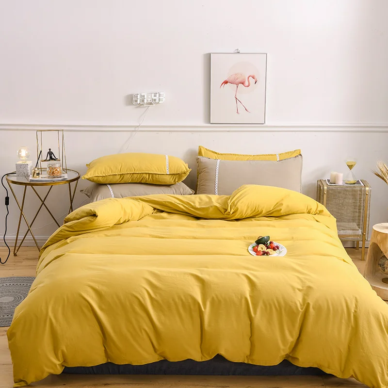 Одеяло из промытого хлопка домашнее покрывало односпальное Двухспальное