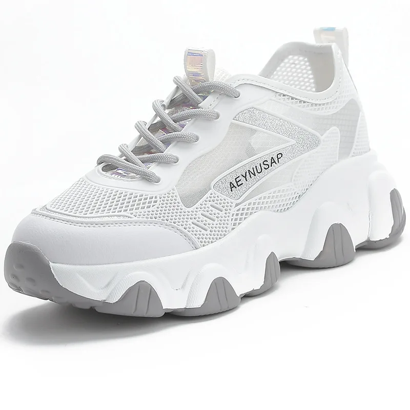 

The New Summer Breathable Shoes Korean Version of the Wild Sports Shoes Leisure Platform Increased Dad Shoes