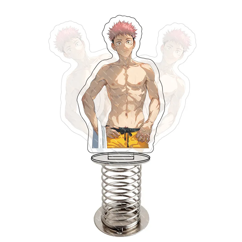 

Аниме Jujutsu Kaisen Itadori Yuji Fushiguro Megumi Gojo Satoru акриловая Весенняя подставка с узлом Двусторонняя подставка шейкер подарки