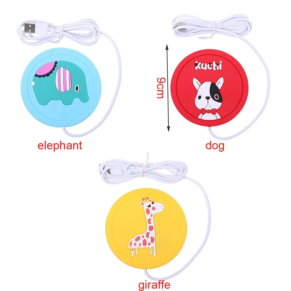 Изоляционная подставка для чая и кофе подогревающая с питанием от USB чашки