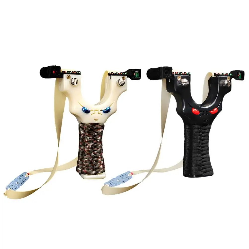 

Outdoor Resin Catapult Slingshot Rubber Bands Equipped With Infrared Aiming Assist For Eye And Attention Training Competition