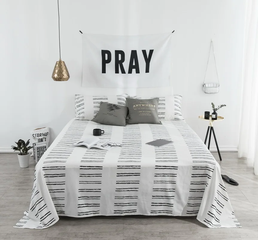 LISM 1 шт 100% хлопок наматрасник четыре угла с эластичными листами 2 м 5 кровать 8 0