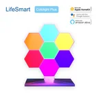 LifeSmart цветсветильник свет плюс светодиодный квантосветильник свет шестигранные светильник вые панели DIY светильник ing работает с Apple HomeKit Google Home