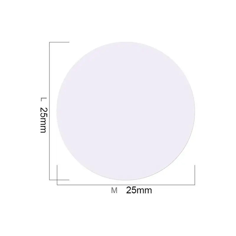 

10/20/50PCS NFC Tags Phone Available Adhesive NFC-enabled RFID Tag NFC Card Round Tag Phone Labels 25mm Shaped