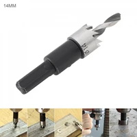 14mm hss hole saw cutter drill bits with sharp teeth for pistol bench magnetic air gun drills