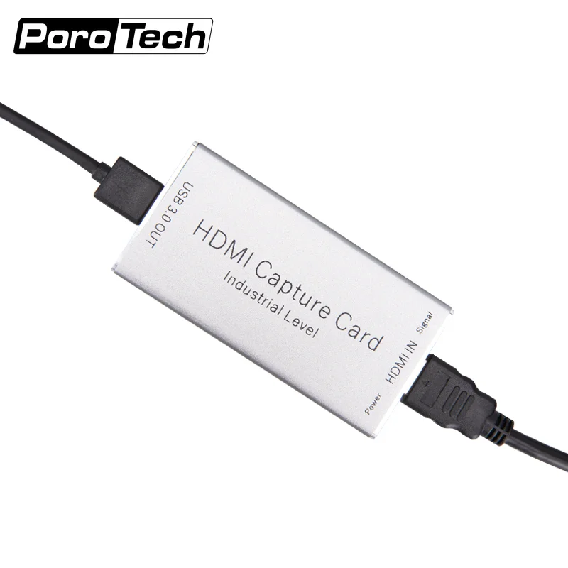 Recording Device HDMI Capture Card USB3.0 HDMI Video Recorder Udb-to-Hdmi Video Transmission Xbox
