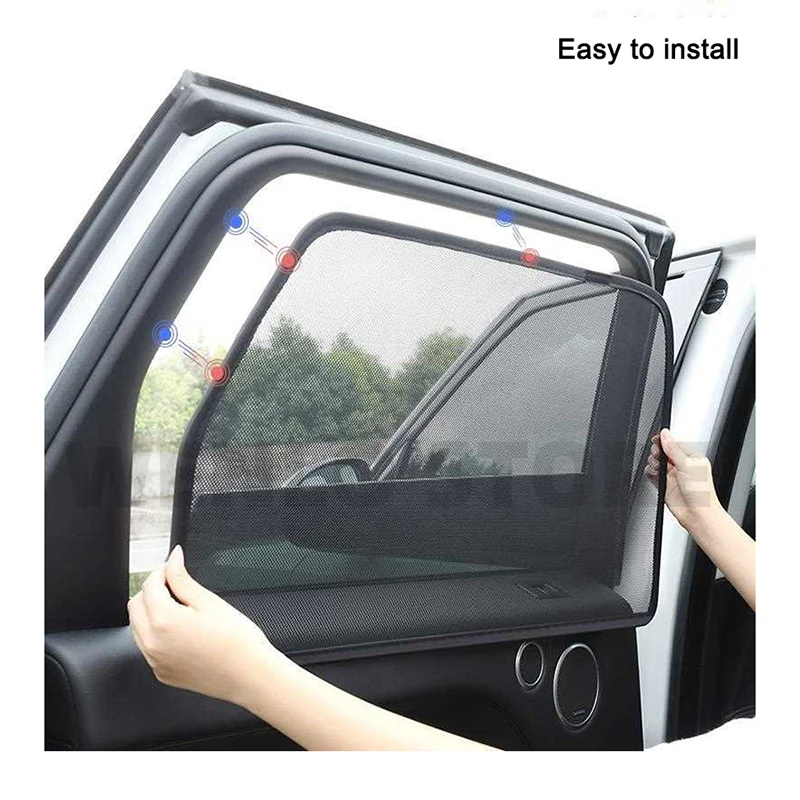 

For BMW 5 Series F10 2010-2016 Car Sunshade Magnetic Car Window sunshield sunscreen window Protective Film Cover