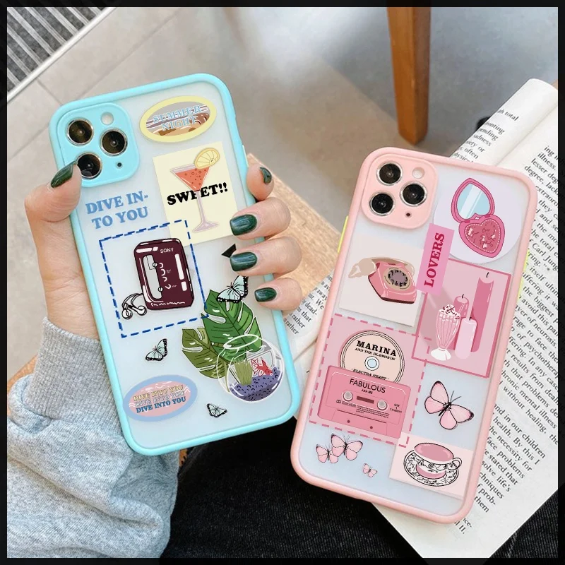 

CASE OPPO A9 2020 Realme XT C11 7i 6 6i 5 5S 5i Narzo 20 30 C1 PRO RENO 2 2F 3 4 4G 4F 5 5F 6 INS Girl summer feel camera