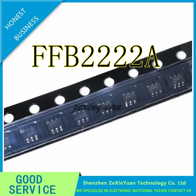 50 шт./лот FFB2222A транзистор NPN DUAL 40V SC70-6 FFB2222 2222 FFB22 2222A FFB2 2222A