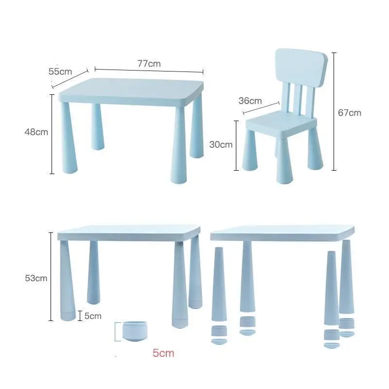 Стул для детского сада Chaise Mesinha Infantil и детский стульчик Silla Y Mesa Infantiles Kinder Bureau Study