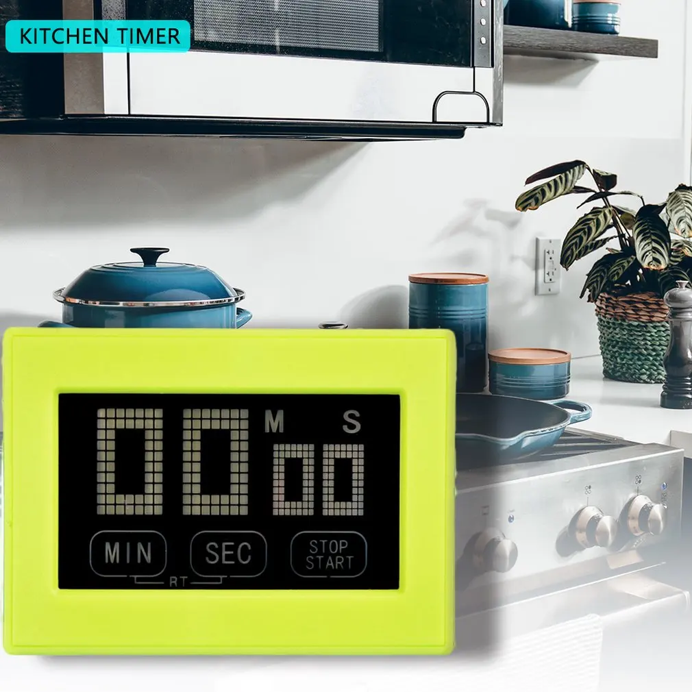 PS392 Большой экран Таймер кухонное напоминание электронный таймер пластиковая