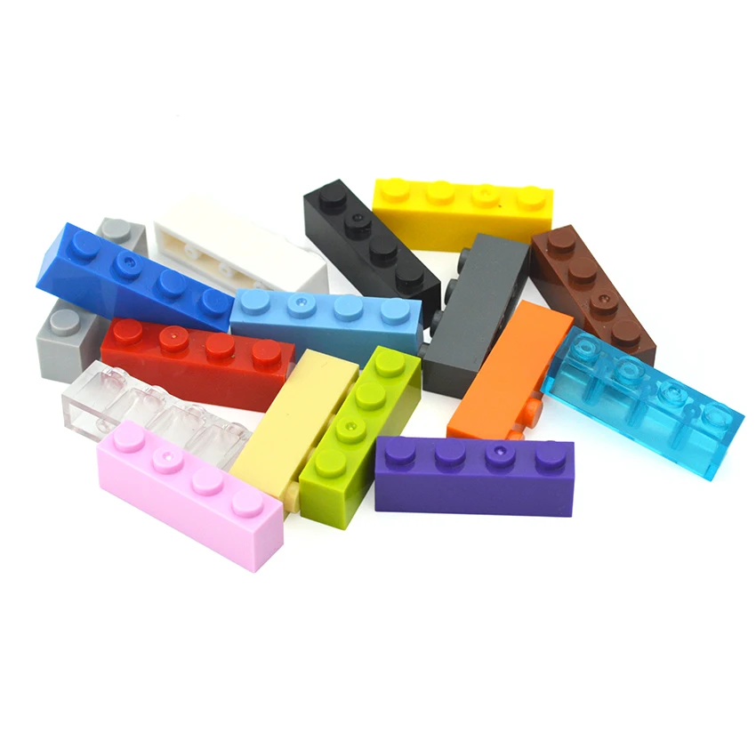 40PCS DIY 1x4 Dots Building Blocks Thick Figures Bricks Educational Creative Size 1*4 Compatible With 3010 Toy for Children | Игрушки и