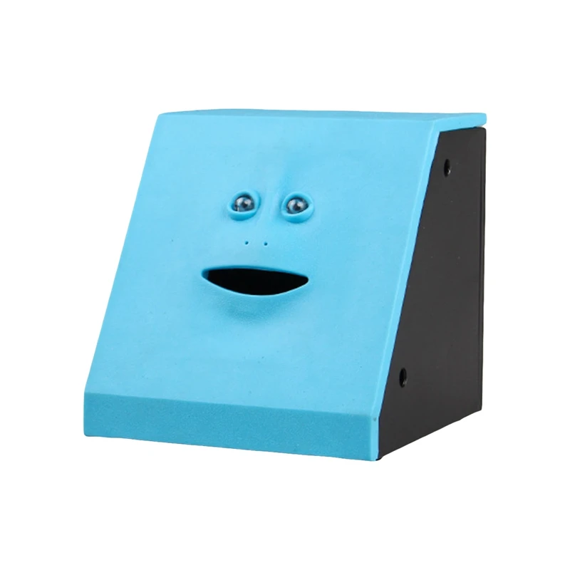 

Plastic Face Bank Human Face Smart Sensor Piggy Bank Electric Coin Can Eat Money Face Piggy Bank Store Coins