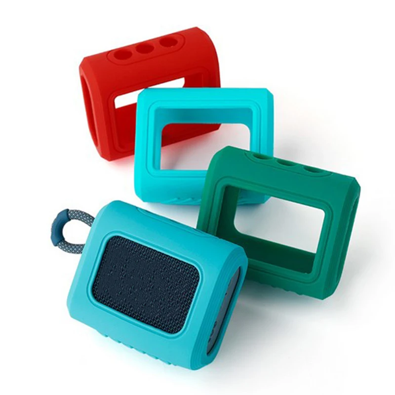 

Новый портативный силиконовый чехол для путешествий защитный силиконовый чехол с подставкой для переноски для GO3 GO 3 BlG9 силиконовый защитны...