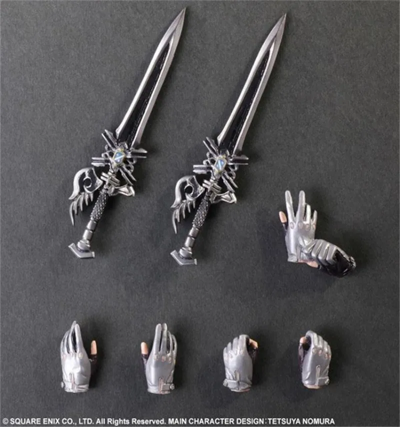 Final Game Fantasy Play Arts KAI, экшн-фигурка Sephiroth Cloud Strife Noctis Lucis Cindy Aurum Squall Leonhart Фигурки Игрушка Кукла