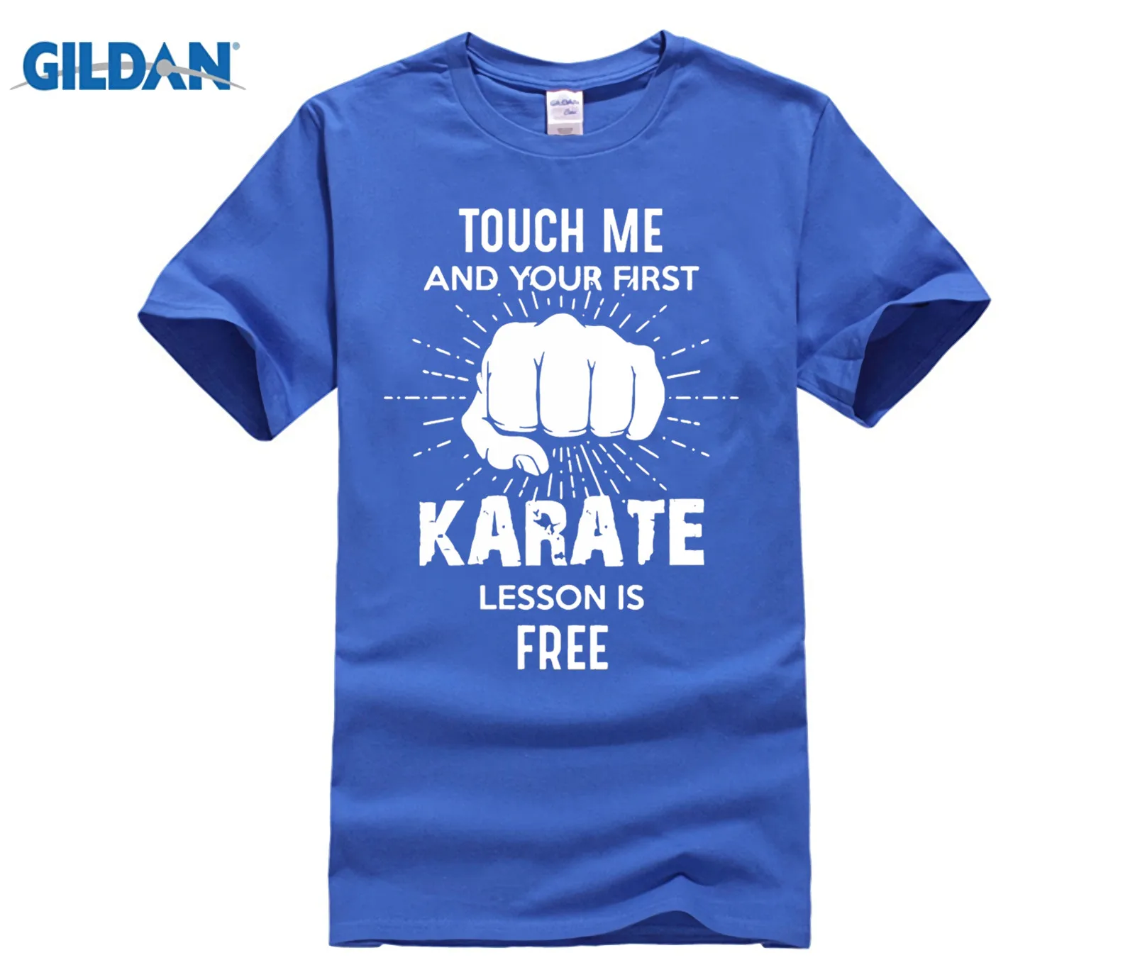 Горячие предложения Стиль Каратэ малыш ниндзя солнце мужская футболка