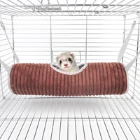 rat ferret toy cage accessories winter warm hamster tunnel hammock small animals sugar glider tube swing bed nest bed