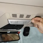 Для BMW 7 серии F01 F02 F03 F04 09-14 светильник для чтения на крыше автомобиля из алюминиевого сплава задняя декоративная сетчатая крышка наклейки автомобильные аксессуары