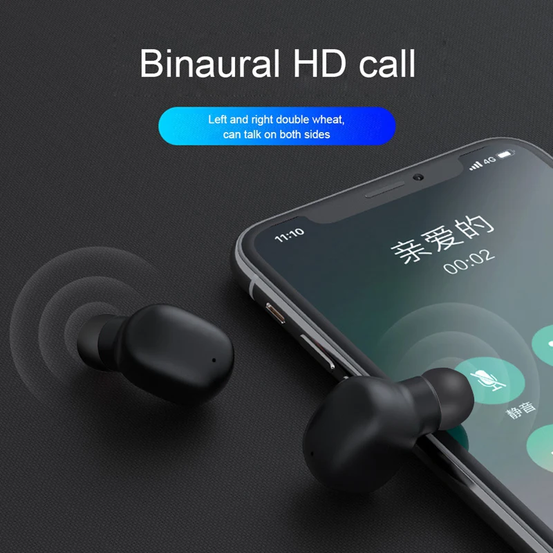 PK GT1 Smart touch contol wrieless наушники Bluetooth 5,0 8D стерео гарнитура микрофон спортивные наушники коробка водонепроницаемый с внешним аккумулятором