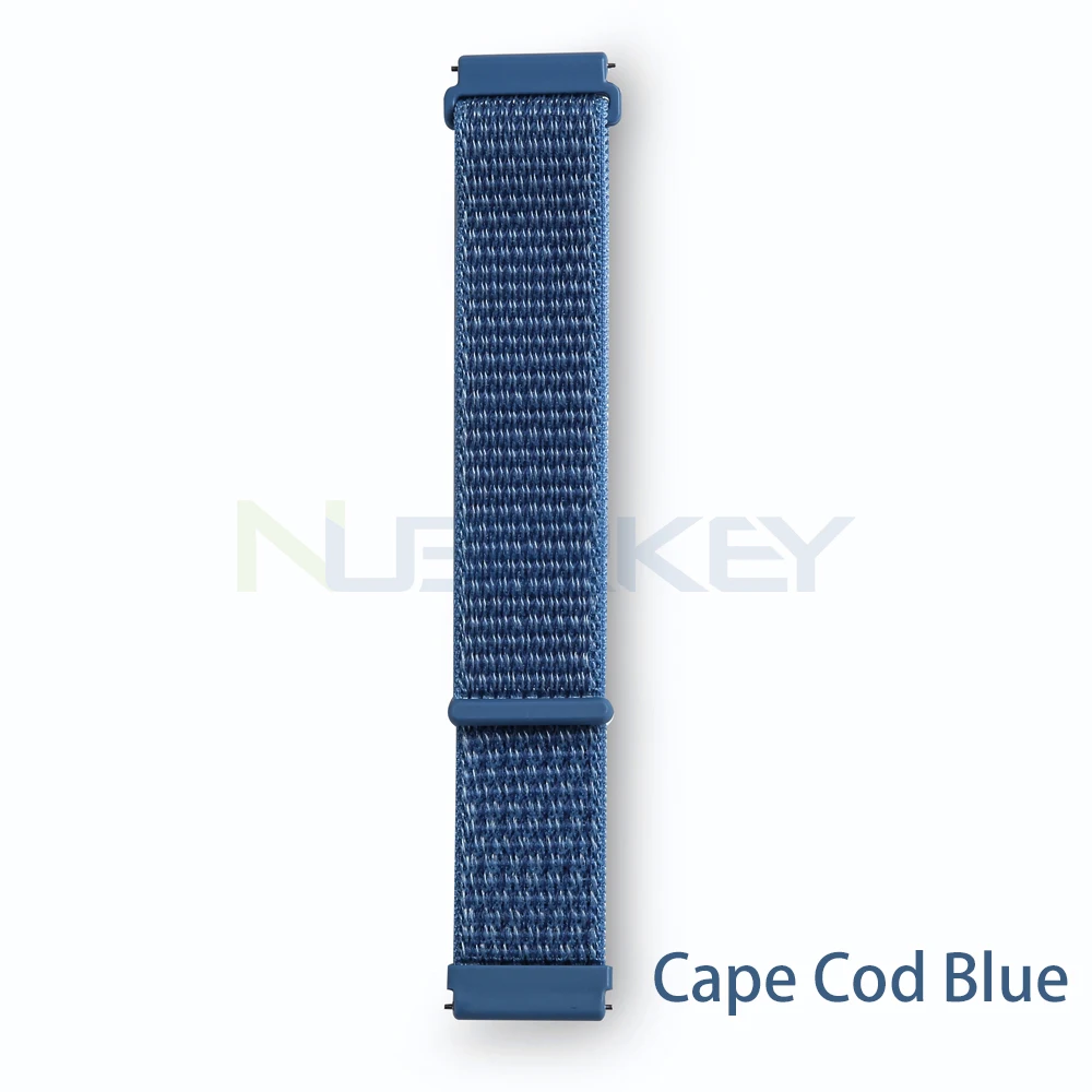 Cape Cod Blue Спортивный сменный тканый нейлоновый ремешок для Fitbit Versa, дышащий регулируемый ремешок с застежкой, ремешок для часов Fitbit Versa, Смарт-часы - Цвет: Cape Cod Blue