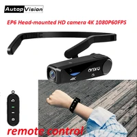 ep6 4k camera video camcorder full hd 1080p wifi wearable youtube camera with wrist remote control for vlog