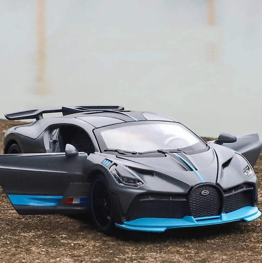 Популярная модель спортивного автомобиля Bugatti divo масштаб 1:32 металлическая с