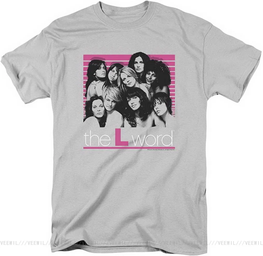 Футболка для мужчин и женщин комплект из футболки с принтом The L Word Drama TV Show Cast Bette