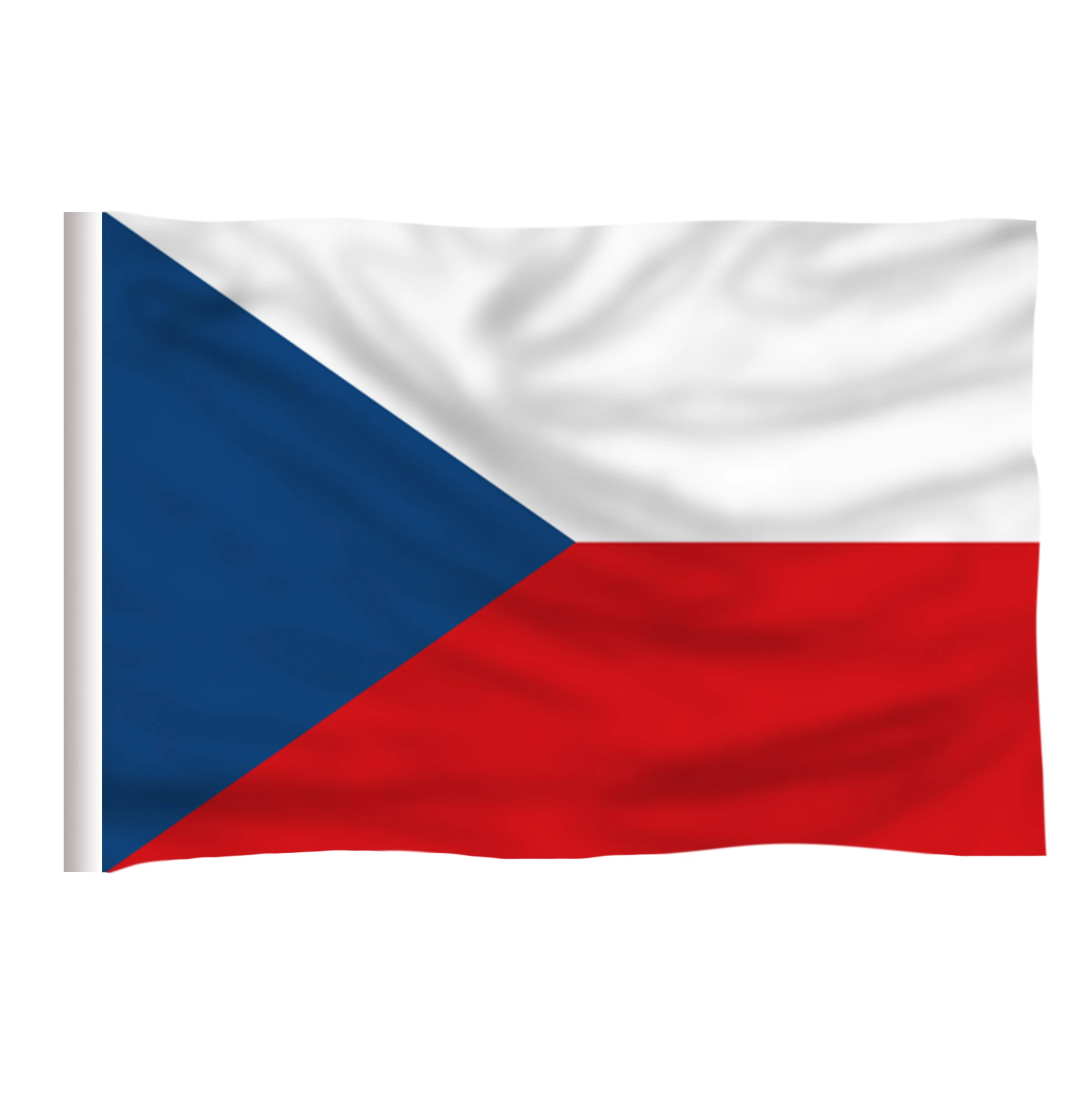 2017 флаг Чехии полиэстер 5*3 фута Еврокубок флагшток 150*90 см Высокое качество