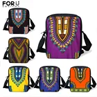 Африканская традиционная африканская сумка-мессенджер FORUDESIGNS для девушек, женские сумки, маленькие сумки через плечо с откидной крышкой, сумка, 2019