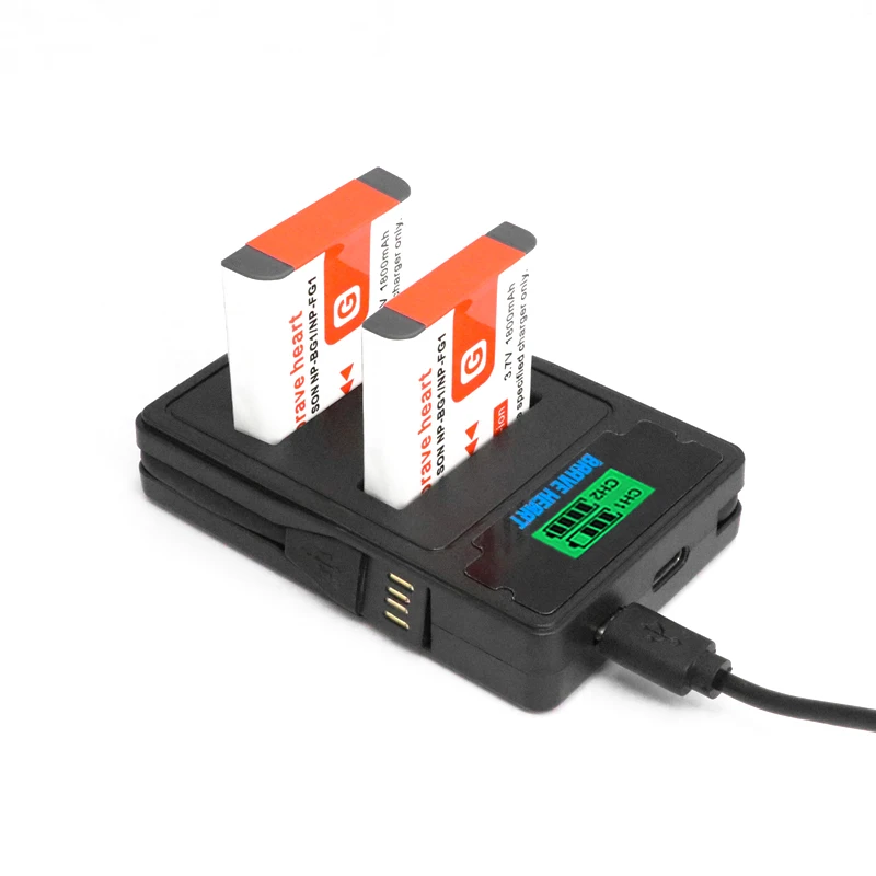 Акумуляторная батарея NP-BG1/FG1 NP-BG1 NP BG1 FG1 Батарея запасная часть для цифровой