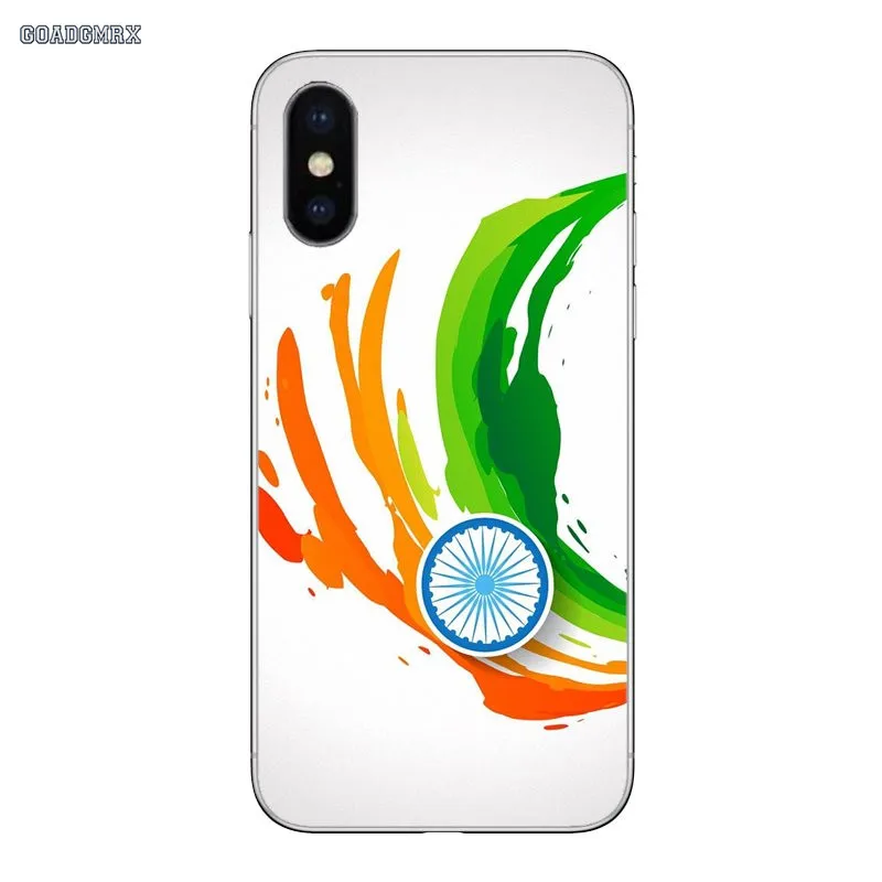 Transparent Soft Cases Covers India Flag For Samsung Galaxy A3 A5 A7 A750 2016 2017 A10 A30 A40 A50 A70 A6 A8 A9 Plus J8 2018 | Мобильные
