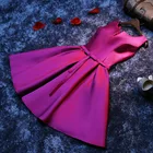Женское атласное платье с бюстгальтером, винтажное праздничное платье мини со шнуровкой и фестонами, лето 2022