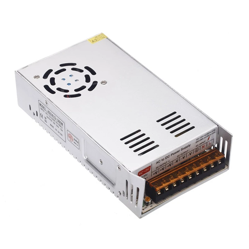 AC 110 V/220 V DC 24V 15A 360W блок питания трансформатор переключатель для светодиодной